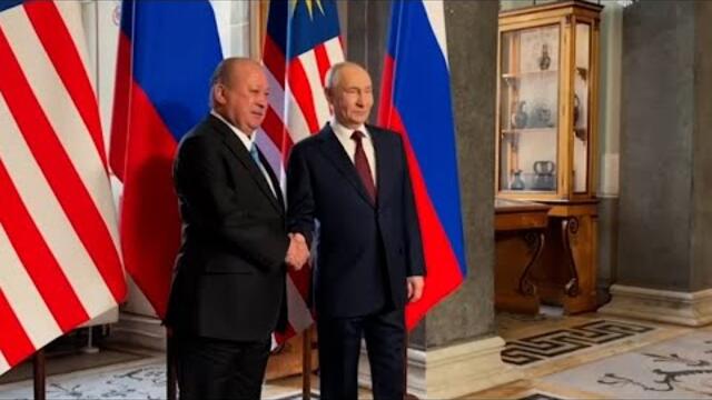 «Завтрак с королём в Эрмитаже» — Путин устроил редкую встречу без протокола