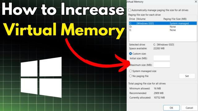 How to Increase Virtual Memory in Windows 11 – Boost Performance FAST!