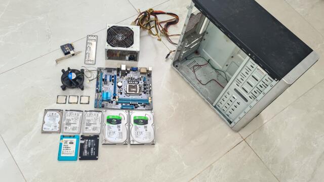 turn old PC into network storage server