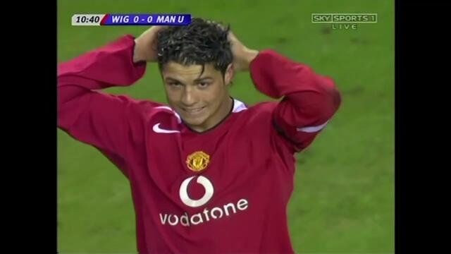 Manchester United vs Wigan Athletic - 6th March 2006