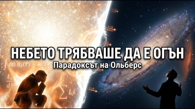 Защо космосът е ЧЕРЕН, ако има милиарди звезди? Парадоксът, който разтърси физиката