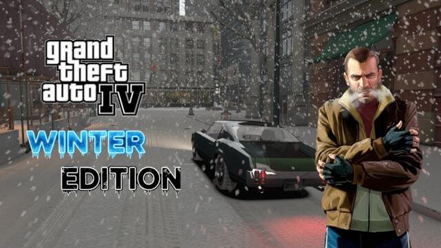 I Turned Liberty City Into A Winter Wonderland! (GTA 4 Winter Edition)