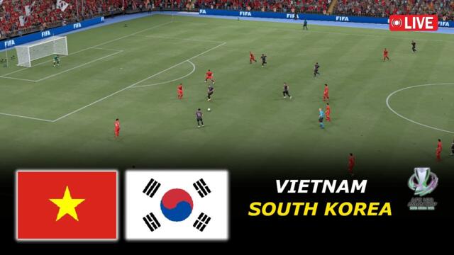 🔴Vietnam vs South Korea Live | AFC U23 Asian Cup 3rd Palace 2026 | eFootball PES 21 Simulation