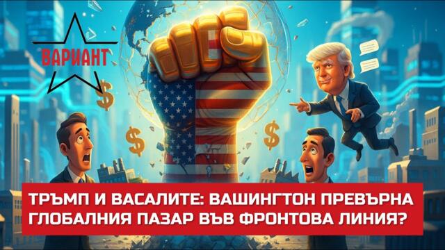 ТРЪМП И ВАСАЛИТЕ: ВАШИНГТОН ПРЕВЪРНА ГЛОБАЛНИЯ ПАЗАР ВЪВ ФРОНТОВА ЛИНИЯ?,  Вариант #771