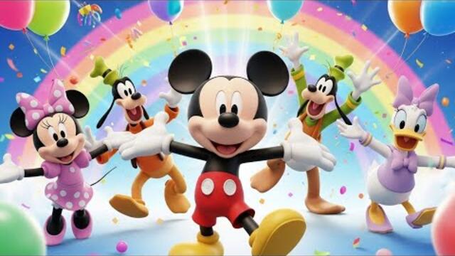 🎉 Mickey Mouse and the Day of Fun | Minnie, Goofy, Donald, and Daisy Friendship Adventure 🌈🎈 🎉