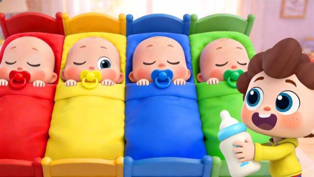 Neo Takes Care of Little Sisters | Baby Care | Learn Colors | Nursery Rhyme & Kids Songs | BabyBus
