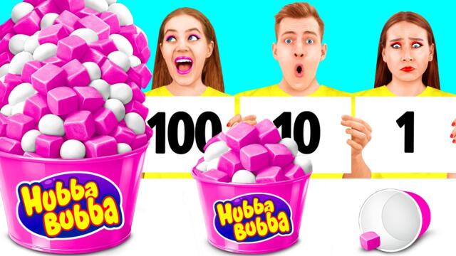 100 Слоя Хранително Предизвикателство | Страхотни Кулинарни Рецепти PaRaRa Challenge