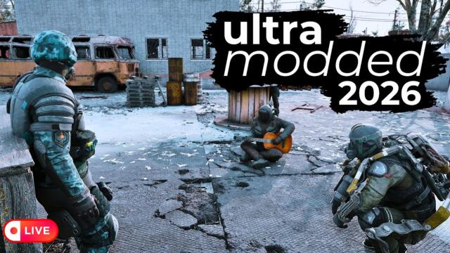 New GUNS, A-LIFE Mods, Photorealistic Visuals & More! - STALKER 2 Ultra Modded Custom HUD