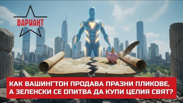 КАК ВАШИНГТОН ПРОДАВА ПРАЗНИ ПЛИКОВЕ, А ЗЕЛЕНСКИ СЕ ОПИТВА ДА КУПИ ЦЕЛИЯ СВЯТ?,  Вариант #772