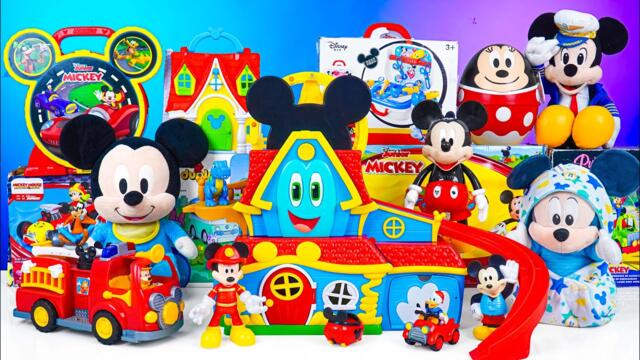 Satisfying with Unboxing Disney Mickey Mouse Jumbo Fun House Playset | Review Toys ASMR