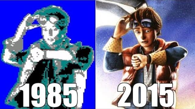 Evolution of Back to the Future Games [1985-2015]