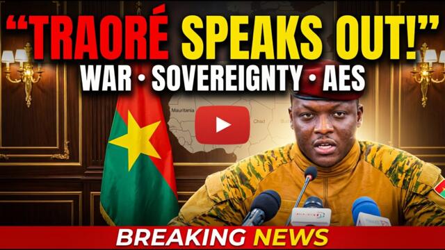 Captain Ibrahim Traoré Speaks Out: Burkina Faso’s War, Sovereignty & AES Vision | Full Interview