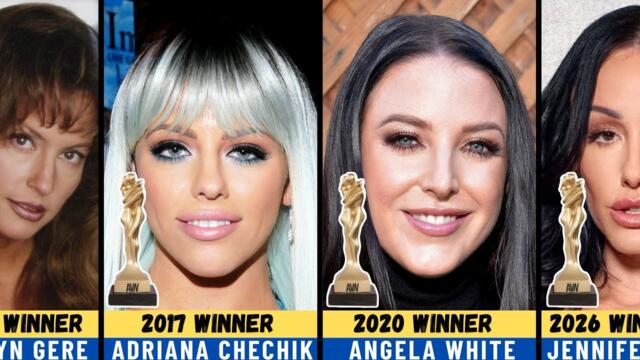 Every AVN AWARD Winner Female (1993 - 2026)