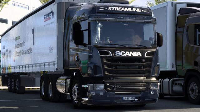 Караме Scania R620 от Азербайджан до Грузия