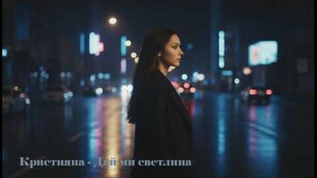 Кристияна - Дай ми светлина (Емоционална поп балада 2026)