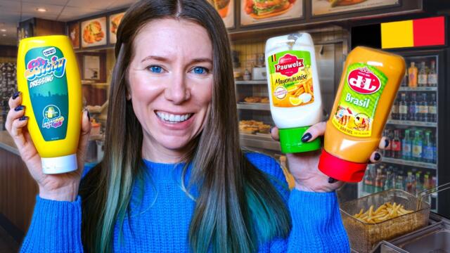 We Tried EVERY Belgian Fry Sauce (The Results Shocked Us) 🥇🍟