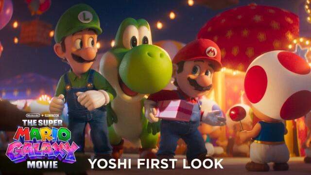 The Super Mario Galaxy Movie | Yoshi First Look