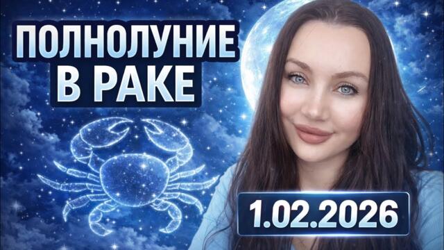 Полнолуние в Раке: судьбоносный день 1 февраля 2026 #джйотиш
