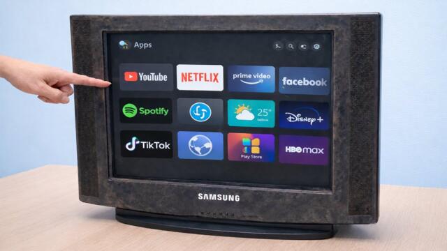 Don't throw away your old TV! I recycled it and turned it into a smart TV.