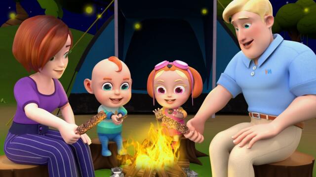 When We Go Camping🏕️| Camping Song | Outdoor Play and Learning | Rosoo - Nursery Rhymes & Kids Songs