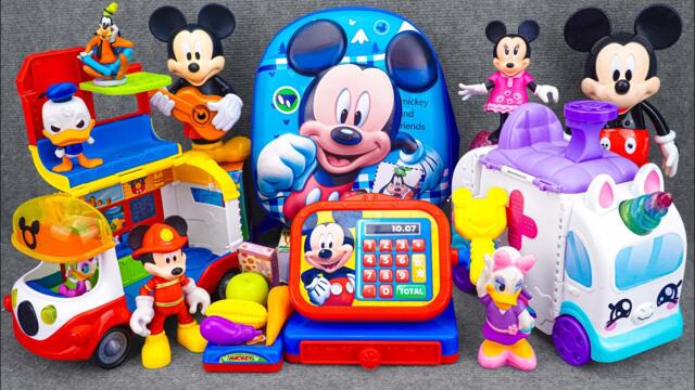 Satisfying with Unboxing Disney Junior Mickey Mouse Cash Register | Review Toys ASMR
