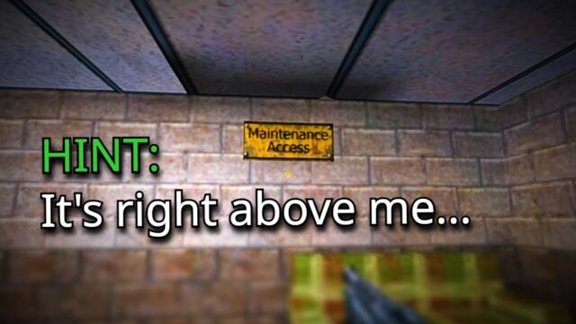 This Secret in HL1 Took Me More Than 10 Years to Find!