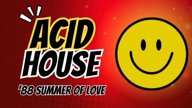 Acid House Classics 1986–1989 | The Second Summer of Love DJ Mix