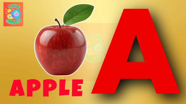 ✨🎩 A is for Apple 🍏 - ABC Phonics Song | Count to 10 Numbers Song | Nursery Rhymes 📚🍭🎶 in English