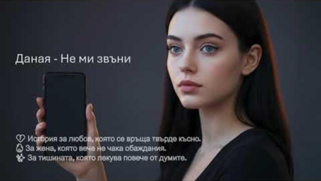 Даная - Не ми звъни (Нова българска поп балада 2026)