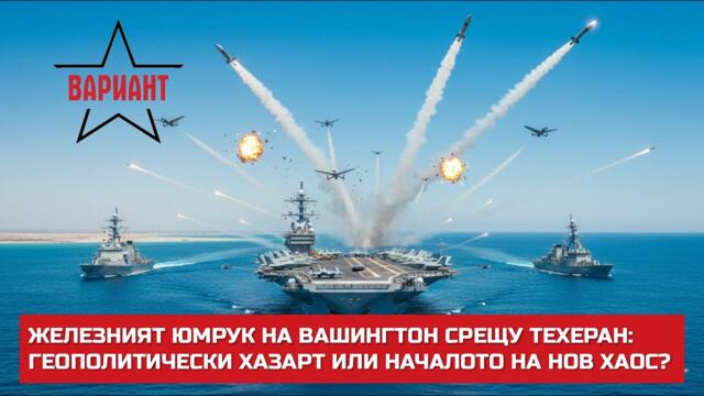 ЖЕЛЕЗНИЯТ ЮМРУК НА ВАШИНГТОН СРЕЩУ ТЕХЕРАН: ГЕОПОЛИТИЧЕСКИ ХАЗАРТ ИЛИ НАЧАЛОТО НА НОВ ХАОС? #775