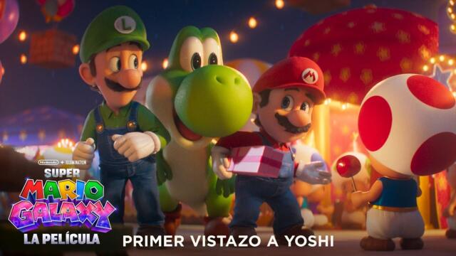 Super Mario Galaxy: La Película | Primer vistazo a Yoshi