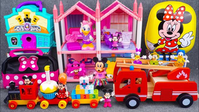 Satisfying with Unboxing Disney Junior Mickey Mouse Red Car Playset | Review Toys ASMR