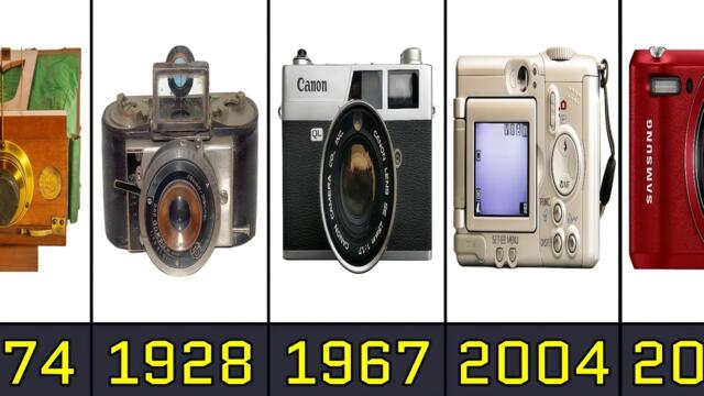 The Evolution of Cameras (1817-2026) 📷