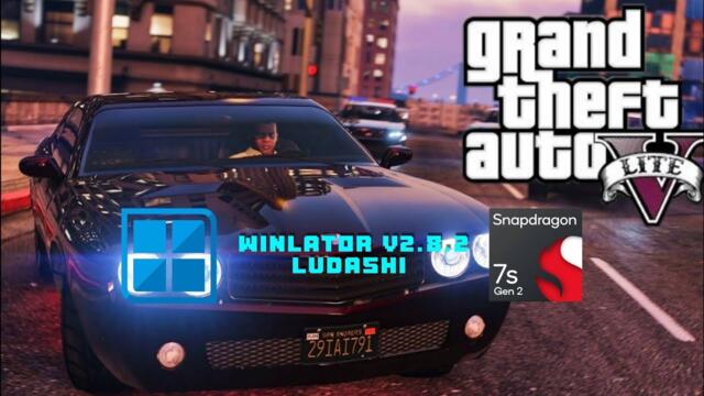 Grand Theft Auto V (Lite,16GB) (Windows) On Android || Winlator Bionic Ludashi v2.8.2