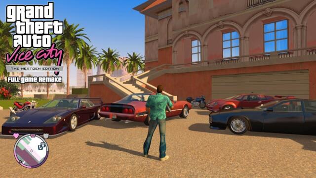 GTA Vice City Nextgen Edition All Missions - FULL GAME Walkthrough (4K60fps) No Commentary