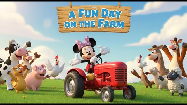 A Happy Day on the Farm with Mickey Mouse & Minnie Mouse