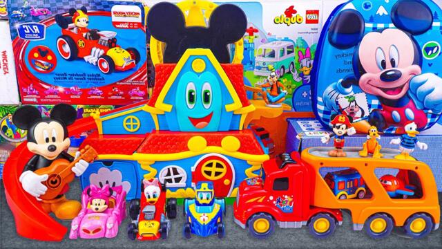 Satisfying with Unboxing Disney Mickey Mouse Jumbo Fun House Playset | Review Toys ASMR