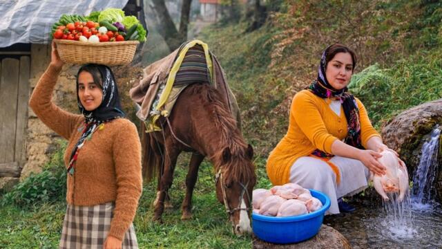 How Chicken Biryani Is Made Traditionally !! Full Flavor From village cooking
