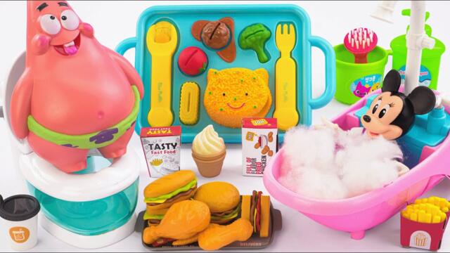 Satisfying with Unboxing Disney Mickey Mouse Cute Pink Bathtub Playset | Review Toys ASMR