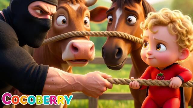 Old MacDonald Thief in Old MacDonald’s Farm 😱 | Every Animal Is Gone! 🐄 Super COCO Save the Animals