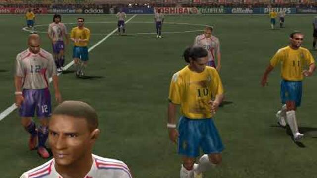 2006 FIFA World Cup (video game) Brazil vs France (PC)