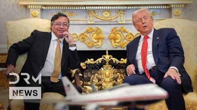BREAKING NEWS: President Trump Meets Colombian President Petro At White House | DRM News | AC1F