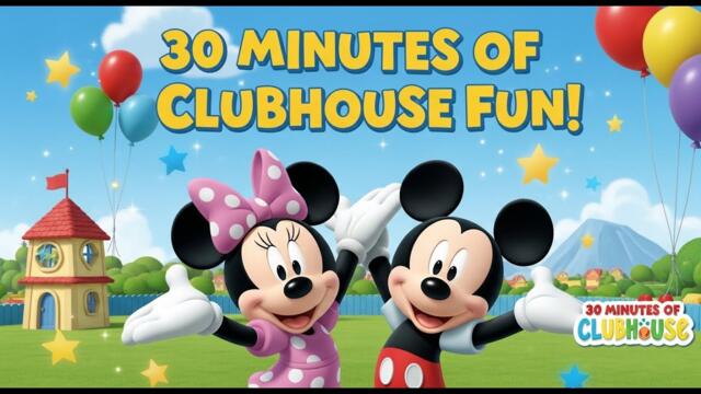 Mickey Mouse and Minnie Mouse Clubhouse Fun for Kid