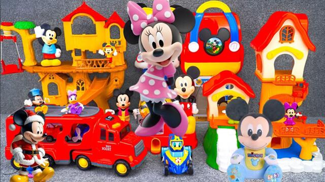 Unboxing Disney Mickey Mouse Toy Collection | Mickey Mouse FunHouse | ASMR