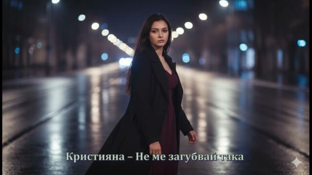 Кристияна - Не ме губи така (2026)