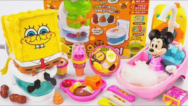 Satisfying with Unboxing Disney Mickey Mouse Cute Pink Bathtub Playset | Review Toys ASMR