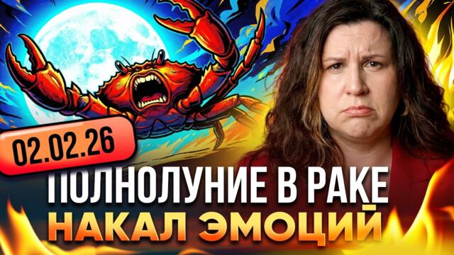 Полнолуние в Раке 2 февраля 2026: Какой знак зодиака попадёт под удар?