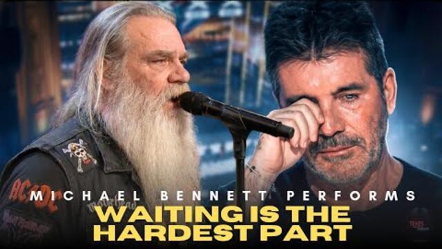 Michael Benett Leaves America’s Got Talent in Tears with “Waiting Is the Hardest Part