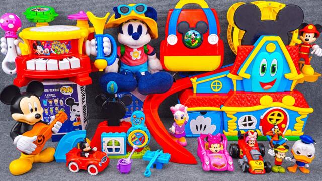 Satisfying with Unboxing Disney Mickey Mouse Jumbo Fun House Playset | Review Toys ASMR