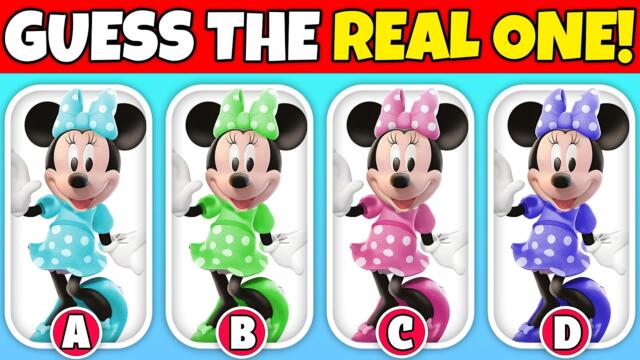 Can YOU Find the REAL Minnie Mouse? 🤯 Mickey Mouse Clubhouse Challenge | 99 % Fail! | Daisy Duck